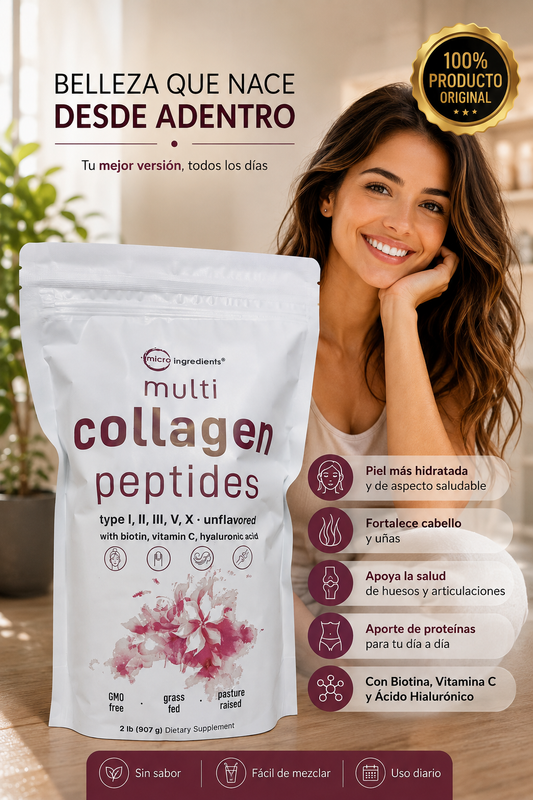 Multi Colágeno Péptidos 909 g(1lb)