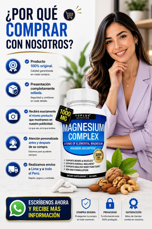 Recupera Tu Bienestar con Magnesium Complex